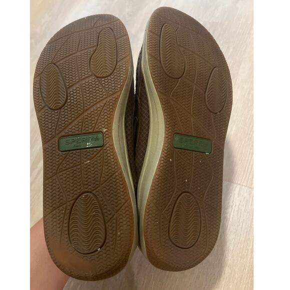 Men’s Sperry Topsider Size 9.5 Son-R Technology Brown Leather Loafers - Picture 6 of 7